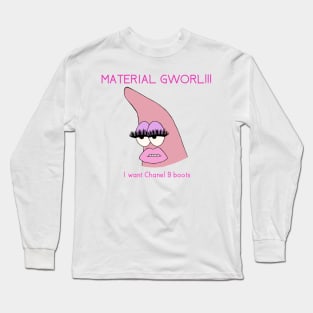 Material Gworl Patrick Star Long Sleeve T-Shirt